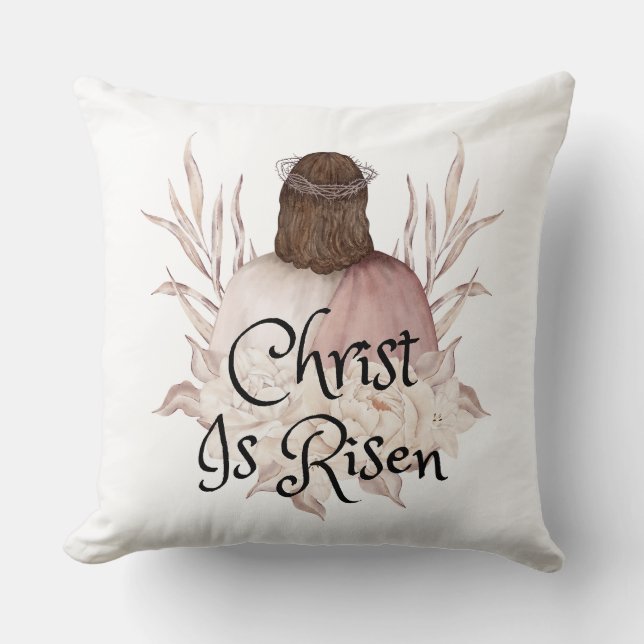 Christus is Risen Kussen (Voorkant)