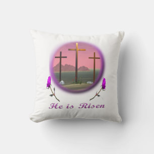 Christus is Risen Kussen