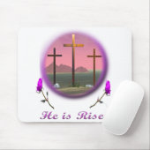 Christus is Risen Muismat (Met muis)