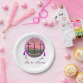 Christus is Risen Papieren Bordje (Feest)