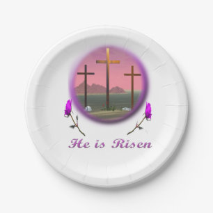Christus is Risen Papieren Bordje