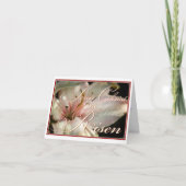 Christus is Risen Pasen Kaart (Voorkant)