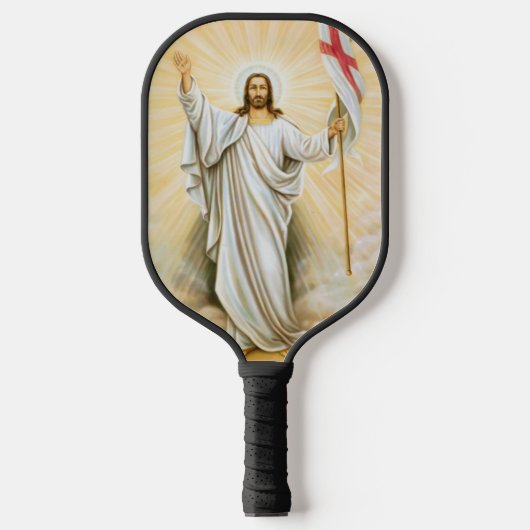 Christus is Risen Pickleball Paddle (Voorkant)