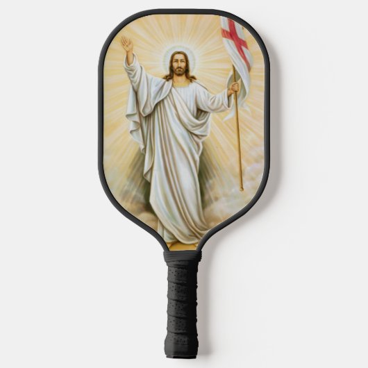 Christus is Risen Pickleball Paddle (Achterkant)