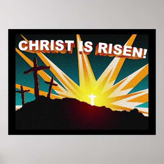 Christus is Risen! Poster (Voorkant)