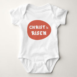 Christus is Risen, Rode Eieren Baby Shirt