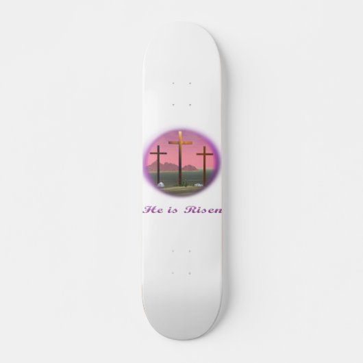 Christus is Risen Skateboard (Voorkant)
