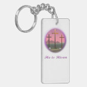 Christus is Risen Sleutelhanger (Voorkant Links)
