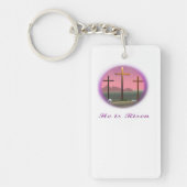 Christus is Risen Sleutelhanger (Voorkant)