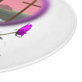 Christus is Risen Snijplank (Hoek)