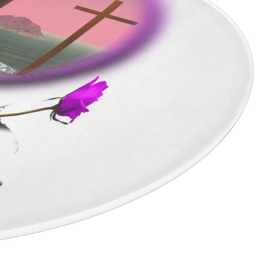 Christus is Risen Snijplank (Hoek)