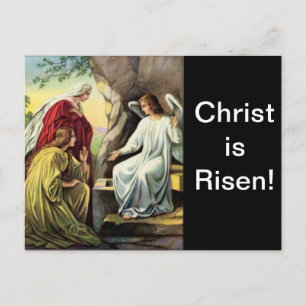 Christus is Risen, toch is hij Risen! Briefkaart