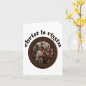 Christus is Rizzin - Pasen Kaart (Gele Bloem)