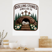 Christus is verrezen Faux Poster (Keuken)