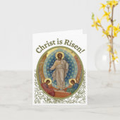Christus is verrezen! kaart (Gele Bloem)