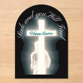 Christus is verrezen met Pasen Acryl Uitnodigingen