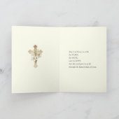 Christus is verrezen" Orthodoxe Paasfeest Kaart me (Binnen)