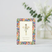 Christus is verrezen" Orthodoxe Paasfeest Kaart me Plaatskaartje (Staand voorkant)