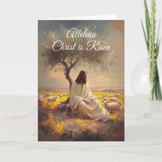  Christus is verrezen Paas Christelijke Religieus (Voorkant)