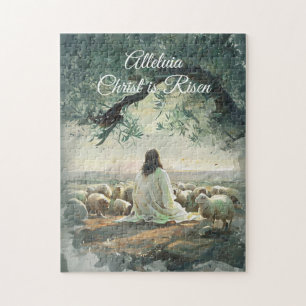  Christus is verrezen Paas Christelijke Religieus Legpuzzel