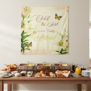 Christus is verrezen wandkleed