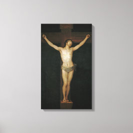 Christus (Jezus aan het kruis) (door Goya) Canvas Afdruk