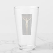 Christus (Jezus aan het kruis) (door Goya) Glas (Achterkant)