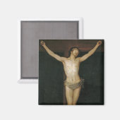 Christus (Jezus aan het kruis) (door Goya) Magneet (Voorkant / Achterkant)