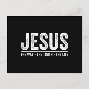 Christus Jezus De Weg. De Waarheid. Het Leven Geze Feestdagenkaart