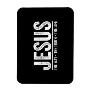 Christus Jezus De Weg. De Waarheid. Het Leven Geze Magneet