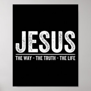 Christus Jezus De Weg. De Waarheid. Het Leven Geze Poster