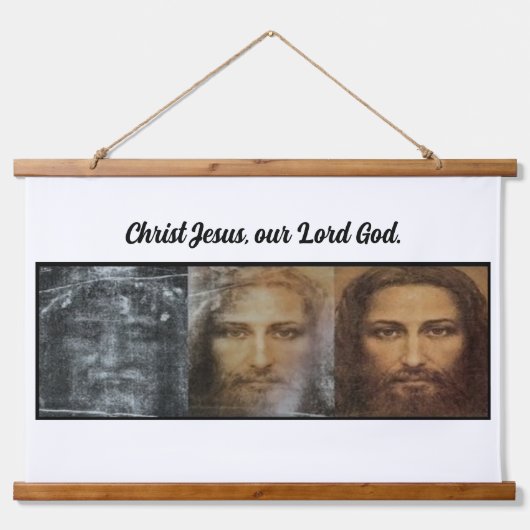 Christus Jezus hangende tapijt Hangend Wandkleed (Voorkant)