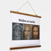 Christus Jezus hangende tapijt Hangend Wandkleed (Gebogen)