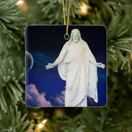 Christus Kerstornament Keramisch Ornament