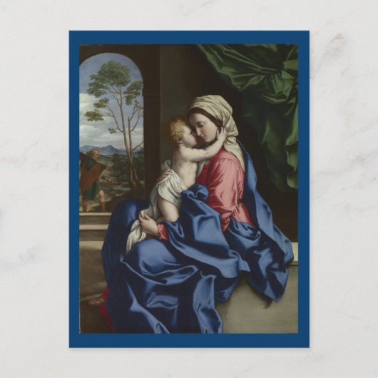 Christus Kind Embrak Zijn moeder Briefkaart (Voorkant)