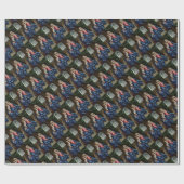 Christus Kind Embrak Zijn moeder Cadeaupapier (Vlak)