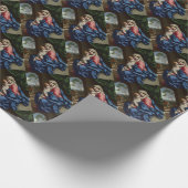 Christus Kind Embrak Zijn moeder Cadeaupapier (Hoek)