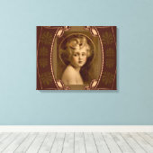  Christus Kind Jezus Het licht van de wereld Canvas Afdruk (Insitu (Houten vloer))