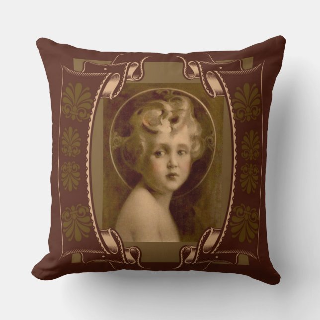  Christus Kind Jezus Het licht van de wereld Kussen (Voorkant)