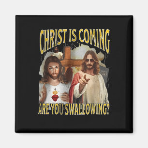 Christus komt, slik je een grappig offensief? magneet