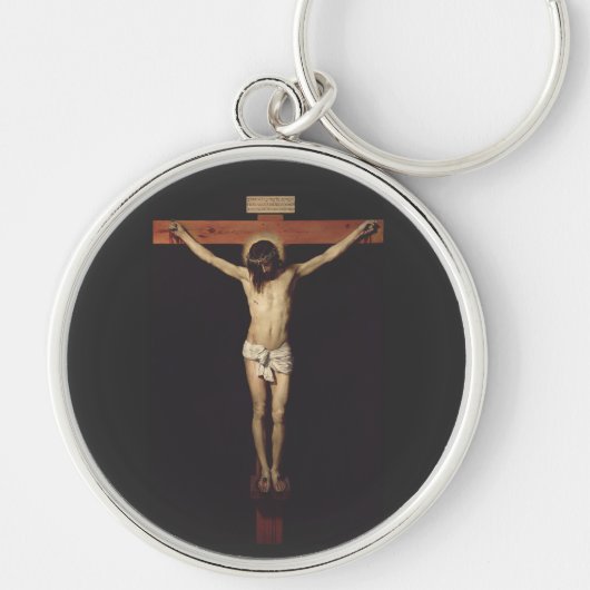 Christus Kroatisch door Diego Velazquez Sleutelhanger (Voorkant)