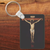 Christus Kroatisch door Diego Velazquez Sleutelhanger (Voorkant)
