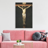 Christus Kroatisch op het Kruis (geloof) (Velazque Canvas Afdruk (Insitu (Woonkamer))