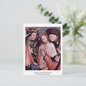 Christus kruipt met Thorns. Door Hieronymus Bosch Briefkaart (Staand voorkant)