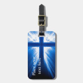 Christus Kruis Bagagelabel (Voorkant verticaal)