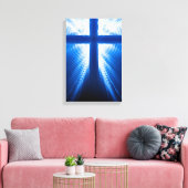 Christus Kruis Canvas Afdruk (Insitu (Woonkamer))