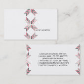 Christus Kruis Visitekaartje (Voorkant / Achterkant)