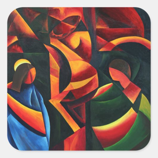 Christus - Last Breath 2008 Vierkante Sticker (Voorkant)