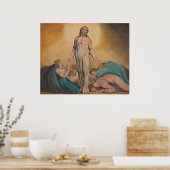 Christus lijkt op discipatie na reurrectie poster (Keuken)