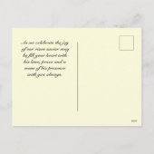 Christus Lord is vandaag Toegenomen het 28:5 Pasen Feestdagenkaart (Achterkant)